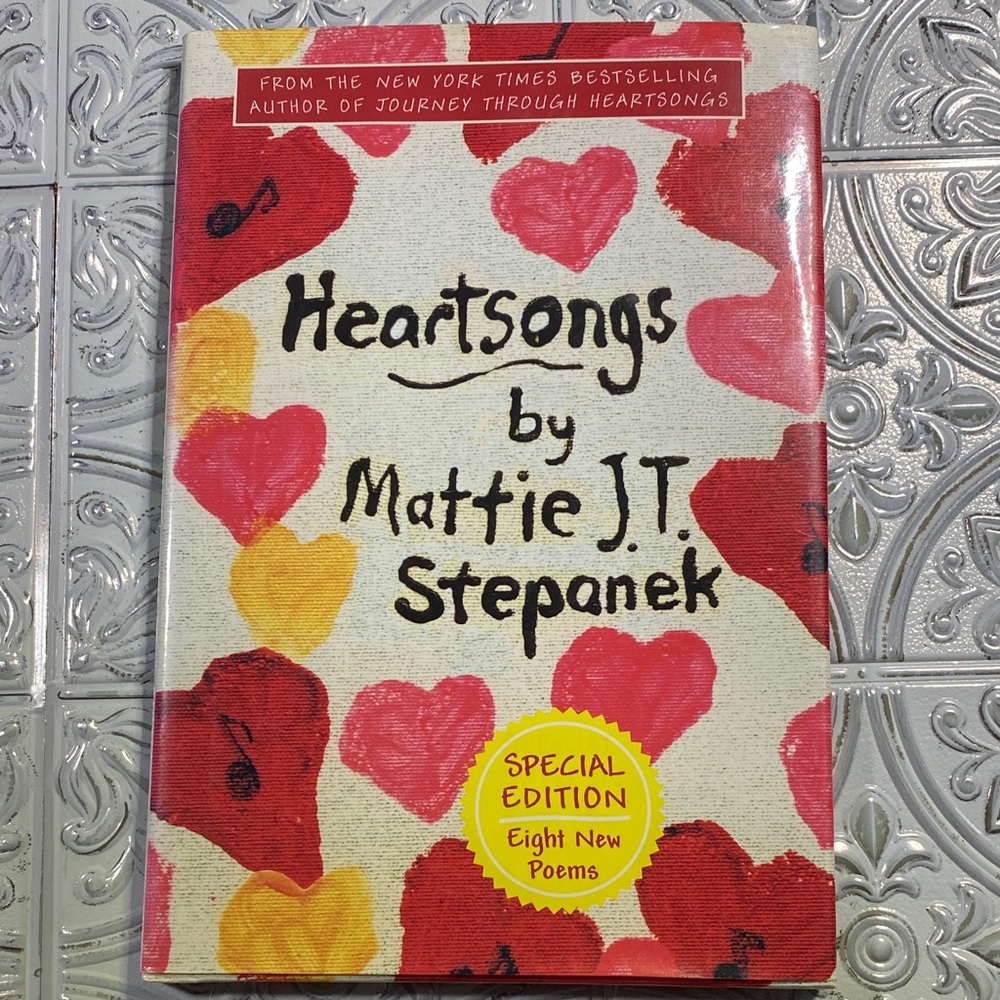 Heartsongs Mattie Stepanek Special Edition Poetry Hardcover NYT Bestseller